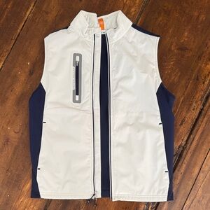 Peter Millar White and Navy Vest
